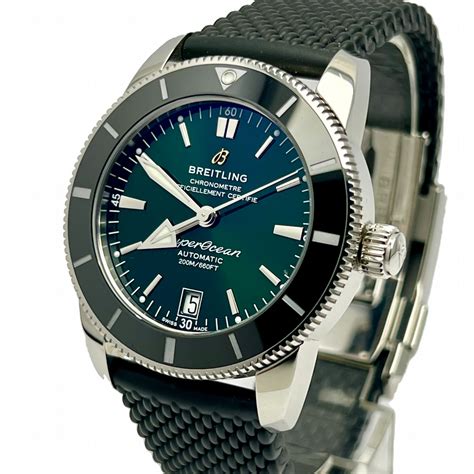 montre breitling homme prix|breitling superocean 42 green.